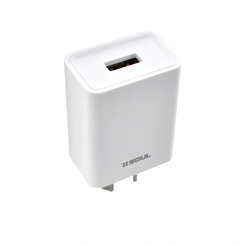 Cargador Puerto Usb 2.1a Soul Con Cable Micro Usb Blanco Skyporto