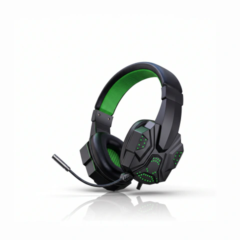 Auriculares Vincha Gamer Sy-t830 Luz Led Bluetooth Microfono Skyporto Caballito