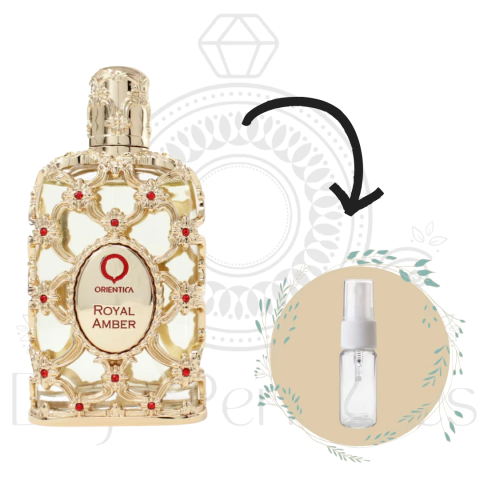 Decante Royal Amber Orientica Eau de Parfum Perfume - comprar online