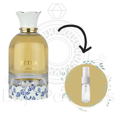 Decante Petra Lattafa Eau de Parfum Perfume Árabe Feminino - comprar online