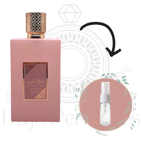 Decante Ameerat Prive Rose Eau de Parfum Feminino - comprar online