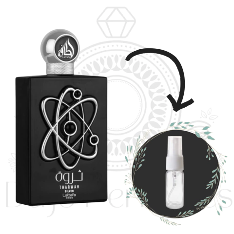 Decante Tharwah Silver Eau de Parfum Masculino - comprar online
