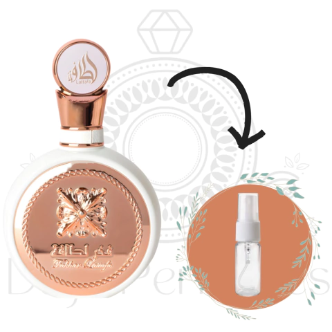 Decante Fakhar Rose Lataffa Eau de Parfum Feminino - comprar online