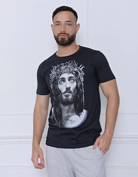 Remera De Los Cojones Hombre Algodon Peinado Cristo Jesus - comprar online