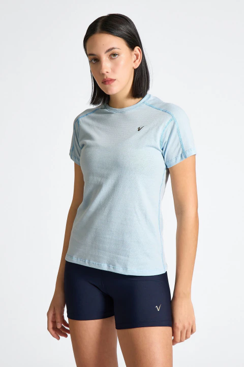 Remera Power - Celeste
