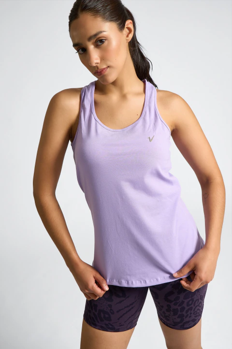 Musculosa All Day - Lila