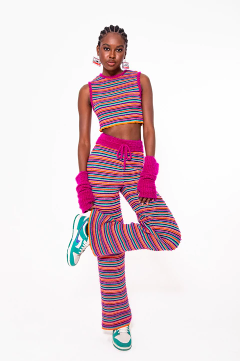 CALÇA LISTRADA TÉTRIS 2.0