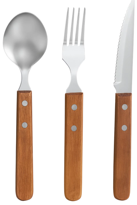 Set cubiertos 3 piezas