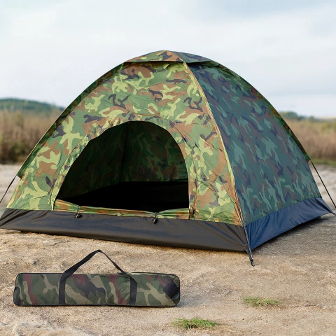 Carpa 4 personas camufladas