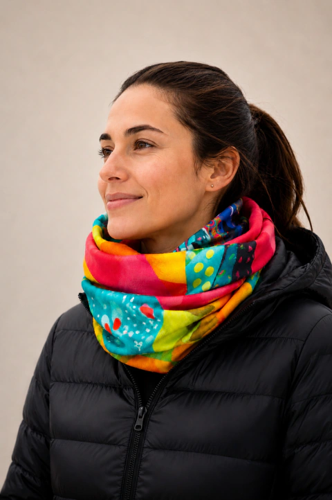 CUELLO INFINITO PINGÜINO MAGALLÁNICO