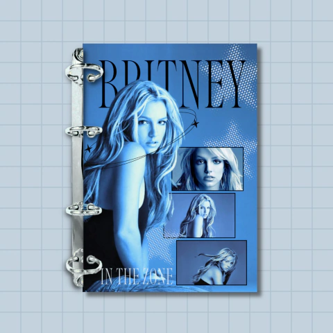 Fichário In The Zone Britney Spears