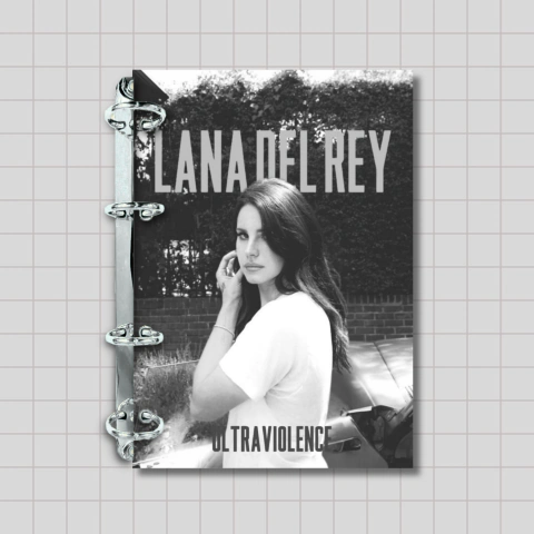 Fichário Ultraviolence Lana Del rey