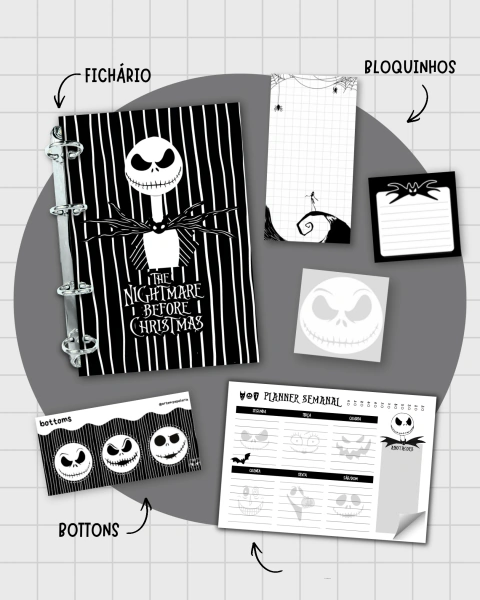 Kit O Estranho Mundo de Jack