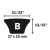 Correia em V Canal B-110 GTOP/GBR - comprar online
