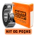 Kit 5 Rolamentos 6205 2RS GBR/GTOP 25x52x15