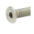 Parafuso Allen Cabeca Chata MA M10x45 Inox 304 A2 - Bassotto Suprimentos