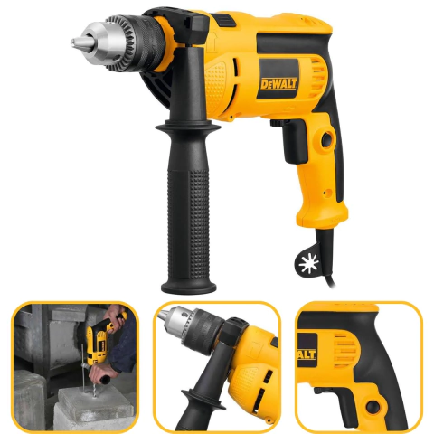 Furadeira de Impacto 1/2" Pol 710W 220V DWD502B2 Dewalt