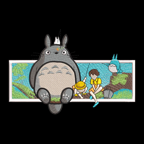 TOTORO - BORDADO - comprar en línea
