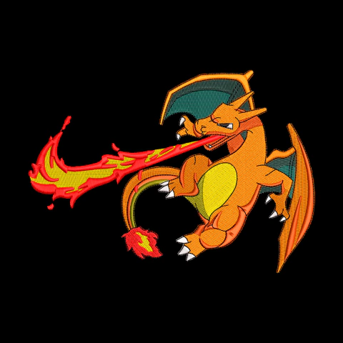 CHARIZARD - BORDADO - comprar en línea