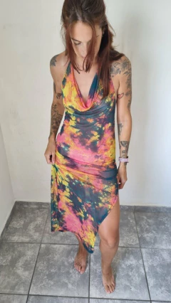 vestido tul batik