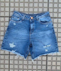 bermuda con rotura - comprar online