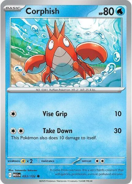 033 Corphish (Reverse)