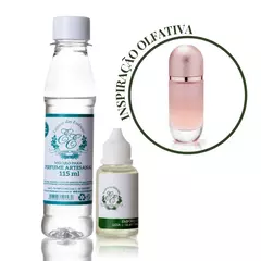 Kit Perfume Artesanal Carol VP Rosa Elyxir Referência 212 Vip Rose Elyxir Feminino 150ml