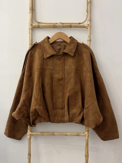 Campera Bomber Gamuza