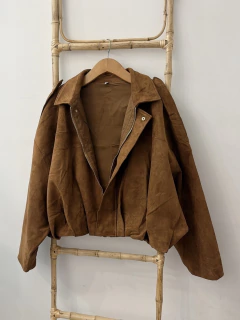Campera Bomber Gamuza - comprar online