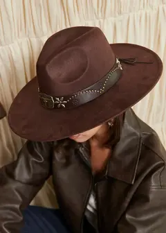 Sombrero Ala Ancha Gamuzado Toro - comprar online