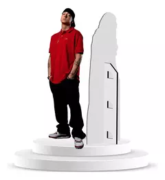 Figura De Eminem En Coroplast A Tamaño Real - comprar en línea