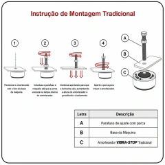 Imagem do VIBRA STOP MAC 5/16X62MM - 800KG