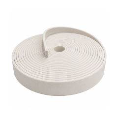 PERFIL DE SILICONE ESPONJOSO BRANCO 37 X 7MM