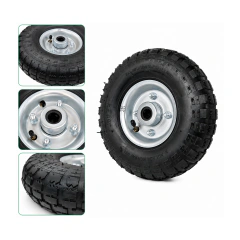 RODA PNEUMATICA ZINCADA 350X4 ROLETE 3/4 - comprar online