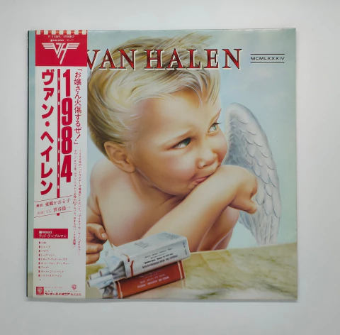 Lp Van Halen 1984 Japan Obi Encarte - comprar online