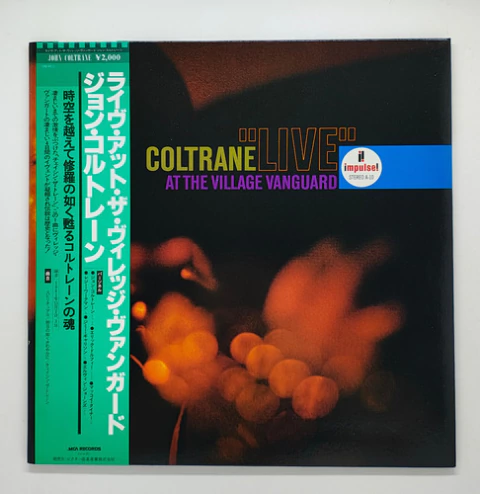 Lp John Coltrane Live At The Village Vanguard Japan Obi Edição Limitada