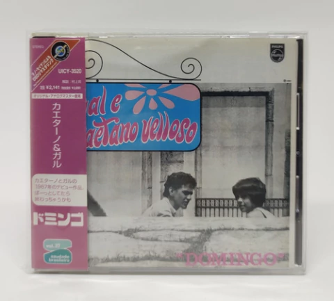 Cd Gal Costa E Caetano Veloso Domingo Japonês/japan Obi