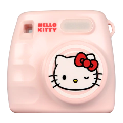 Mini câmera digital Yashica Hello Kitty com visor LCD de 2", zoom digital 4x, gravação de vídeo e suporte para cartão Micro SD de até 32GB