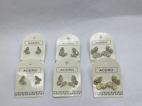 Arito mariposa full brillo
