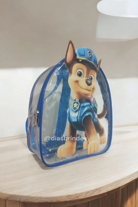 10 Mochilas Aplique 3D 19x23cm - comprar online