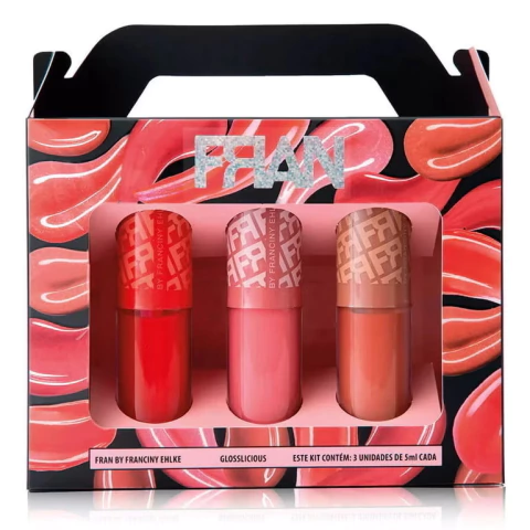 ￼Kit Glosslicious by Franciny Ehlke - Gloss Franciny Ehlke 15g