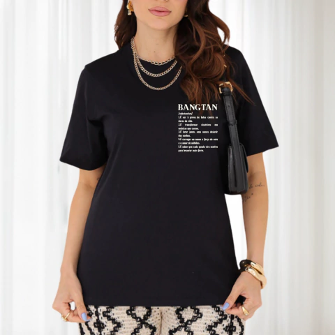 Camiseta Dictionary - BANGTAN - comprar online