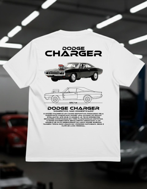 Camiseta Oversized - Dodge Charger - comprar online