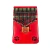 WALTER Wk171rd Kalimba 17 Notas Maple Color Roja Con Estuche