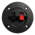ARTEKIT Bbr7 Bornera Para Bafle Redonda 70 Mm Rojo/Negro