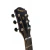 PALMER Pd46ceq-Tbk Guitarra Electroacústica Tapa Abeto Poro Abierto Negra Funda Manivela Capotraste - tienda online