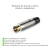 ROXTONE Rf2c-Ng Ficha Par Rca Macho Niquelada Contactos Enchapados En Oro - comprar online