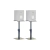 STAGG Smos05set Soportes Para Monitores X Par Altura Maxima 50 Cm