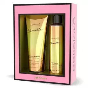 KIT POKOLOKA LOÇÃO CORPORAL 240ML + BODY SPLASH 60ML VANILLA