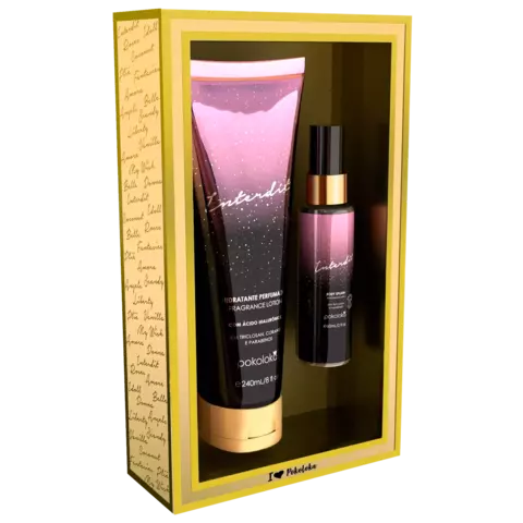 KIT POKOLOKA LOÇÃO CORPORAL 240ML + BODY SPLASH 60ML INTERDIT